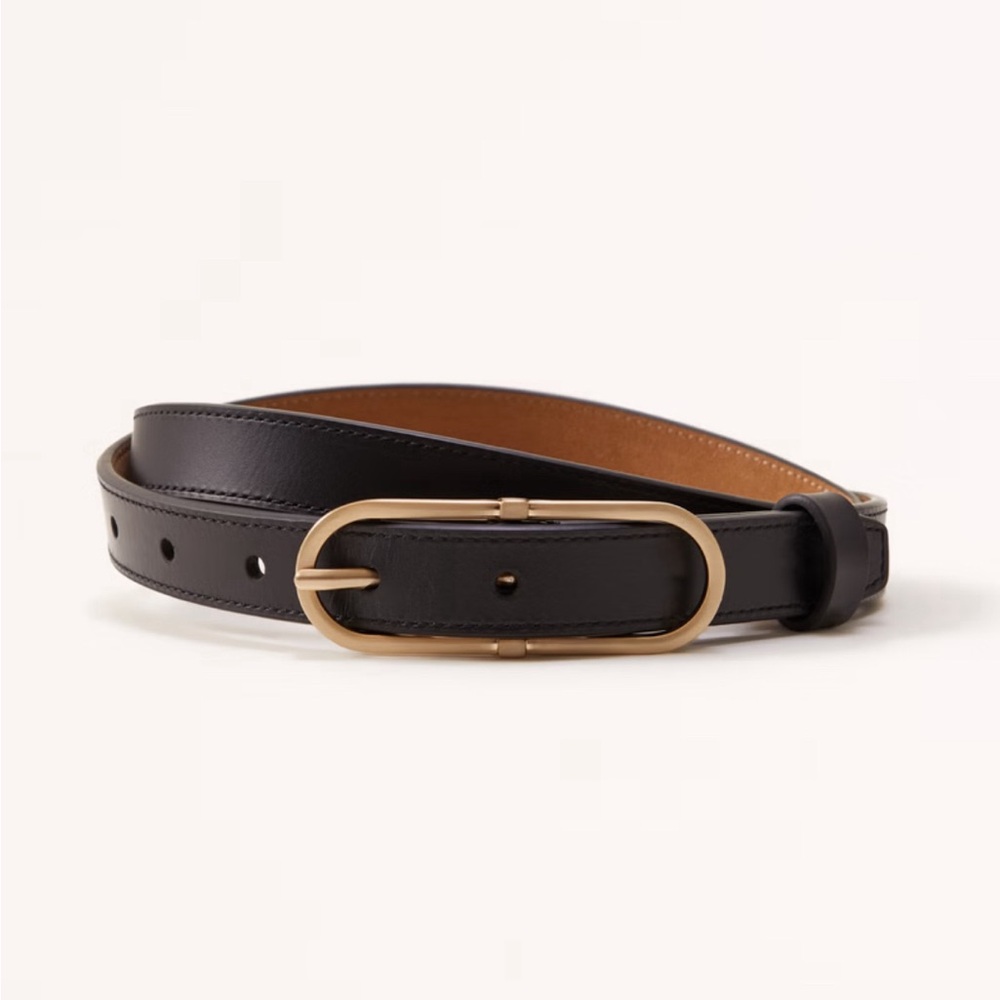 Abercrombie oval buckle belt